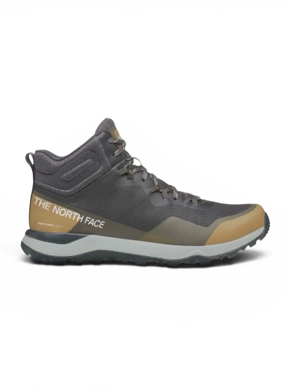 The North Face Activist Mid FUTURELIGHT Hiking Boots Outdoor Gray Khaki 10.5
